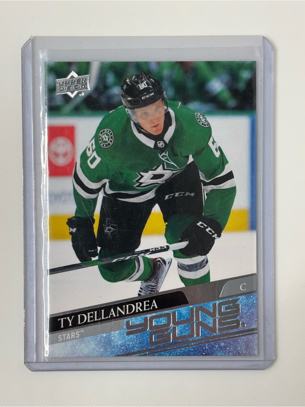 Ty Dellandrea 2020-21 Upper Deck Young Guns Rookie #213 Dallas Stars RC 🏒